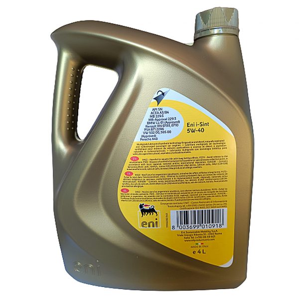 eni i-Sint 5w-40_4L