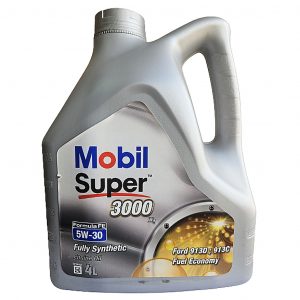 Mobil Super 3000 X1 Formula FE 5W-30 4л масло моторное синтетическое