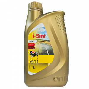 Купить моторное масло Eni i-Sint 5W-40 синтетическое, канистра 1 литр, вид спереди